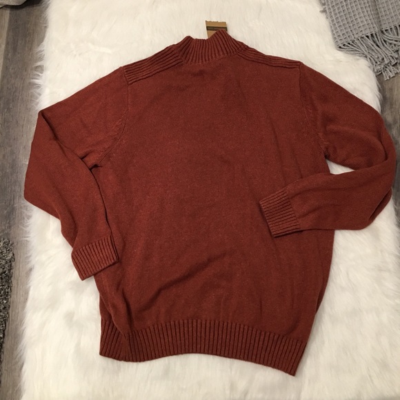 GH Bass Earth Mountaineer 1/4 Zip Pullover Sweater - Picture 4 of 4